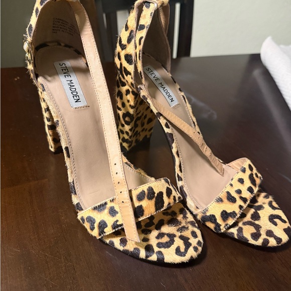 Steve Madden DYLANN-L LEOPARD Women's Shoes - Picture 3 of 7